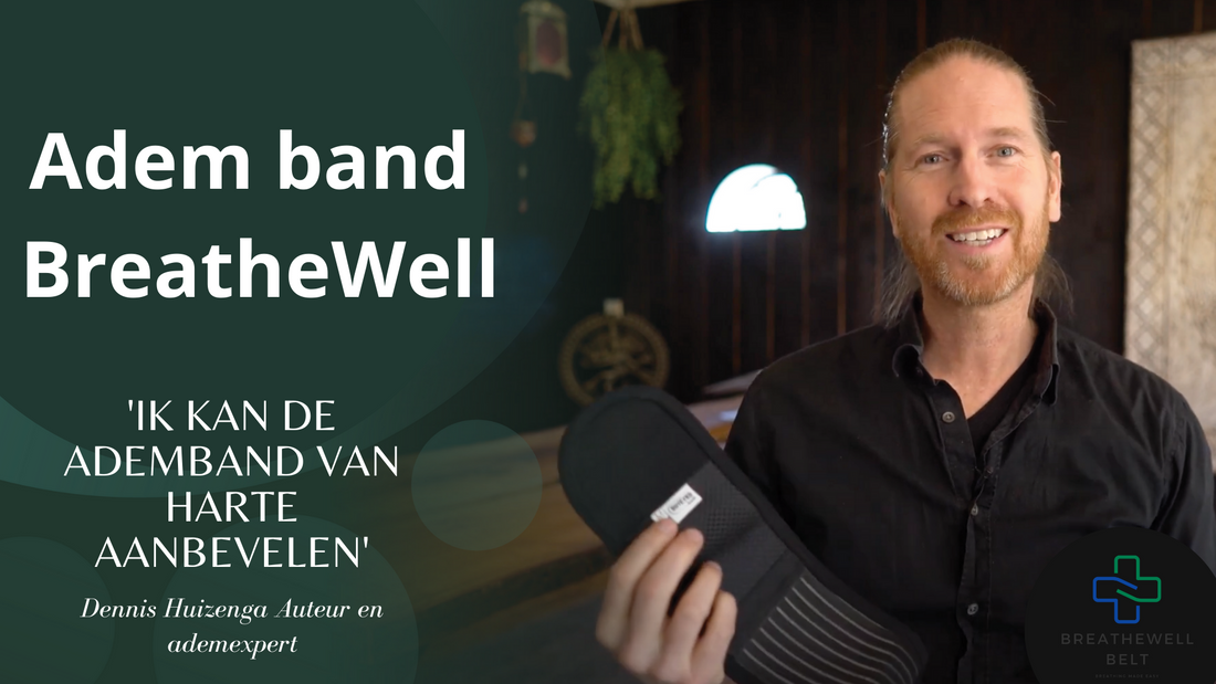 Adem diep en ontspannen met de Breathewell adem band.